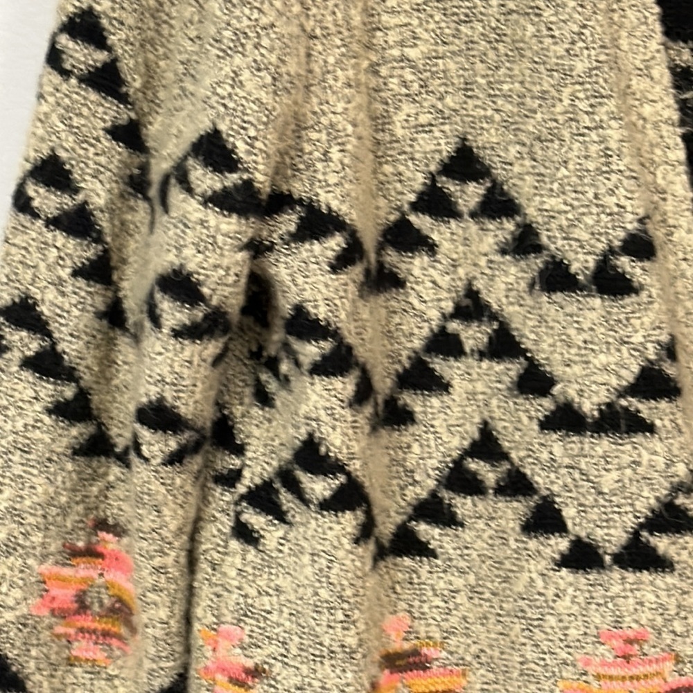 No Boundaries Open Front Retro /Boho Cardigan Swe… - image 5